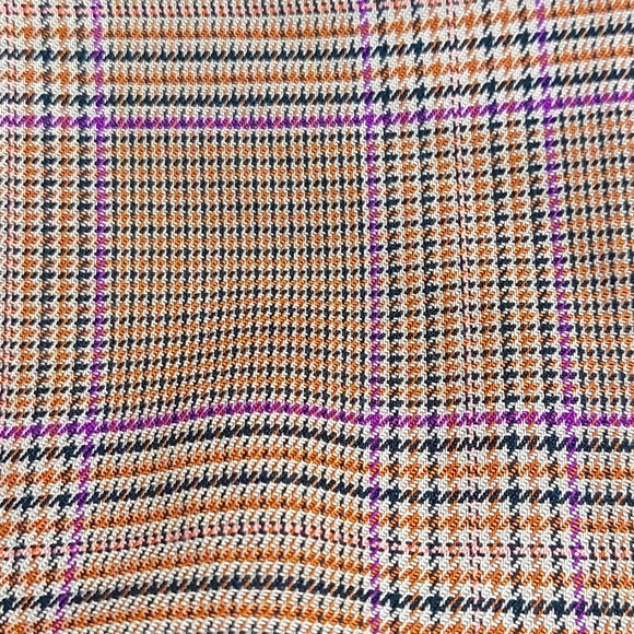 NWT Banana Republic plaid belted paperbag trousers, size 2 - Picture 10 of 10